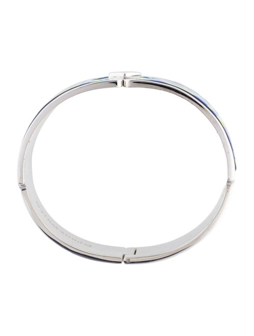 Frey Wille Spiral Of Life Enamel "Regina " Hinged Bangle Bracelet