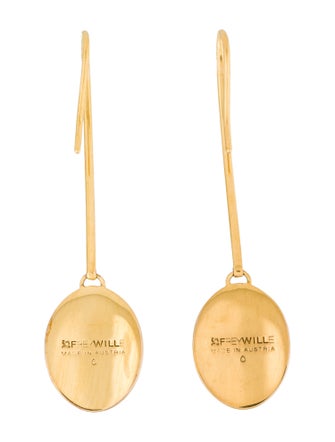 Frey Wille Enamel Waterdrop Earrings