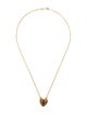 Frey Wille 18K Enamel Heart Pendant Necklace