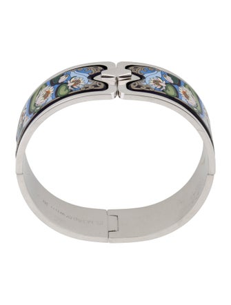 Frey Wille Enamel Hinged Bangle Bracelet