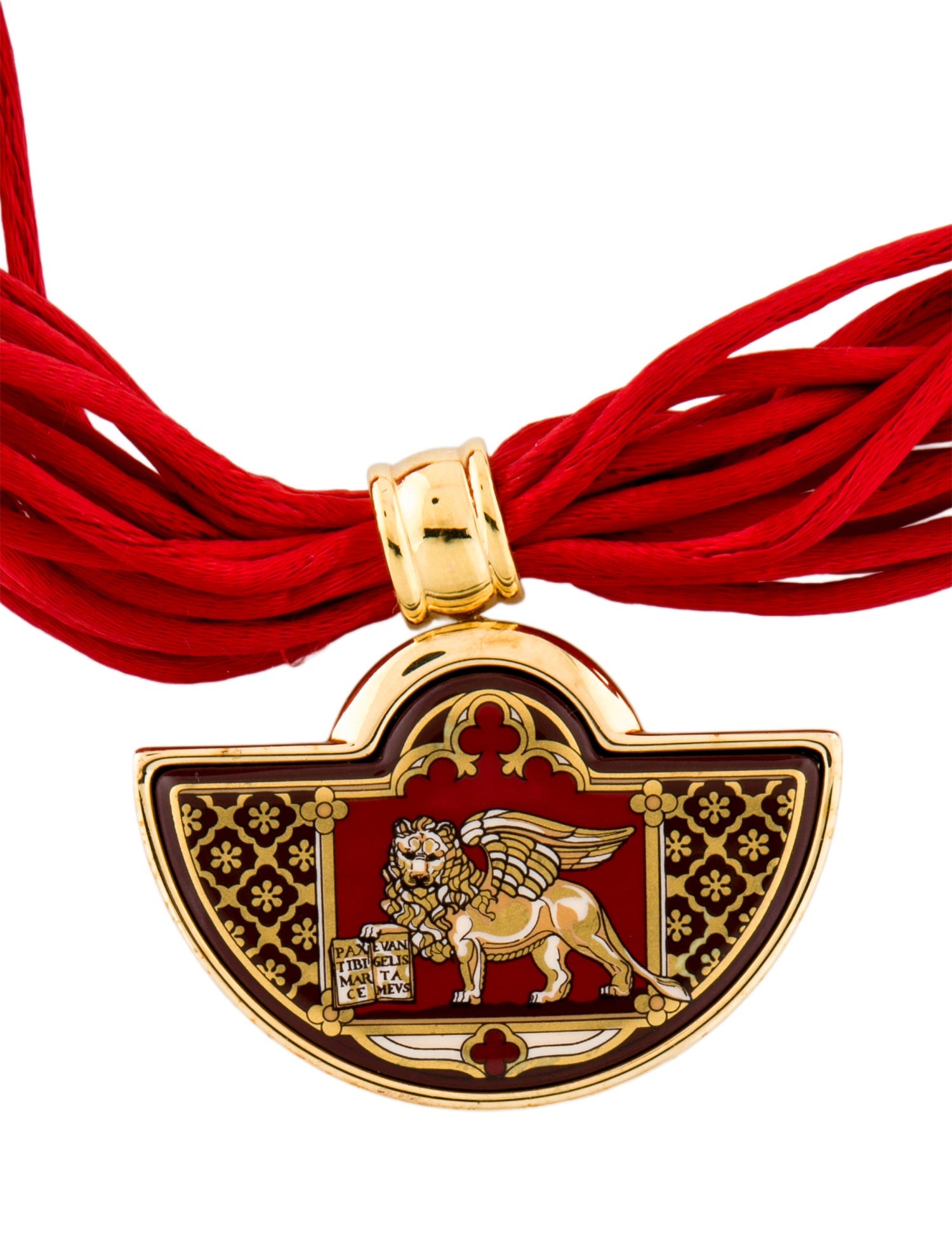 Frey Wille Enamel & Thread Choker Necklace