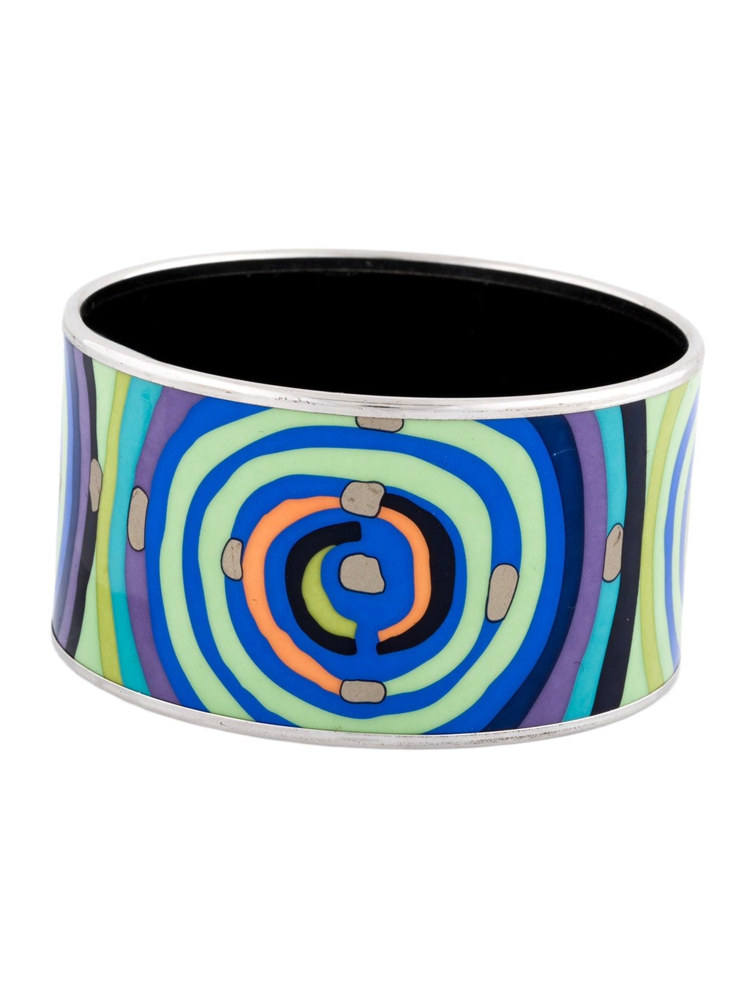 Frey Wille Printed Enamel Bangle Bracelet