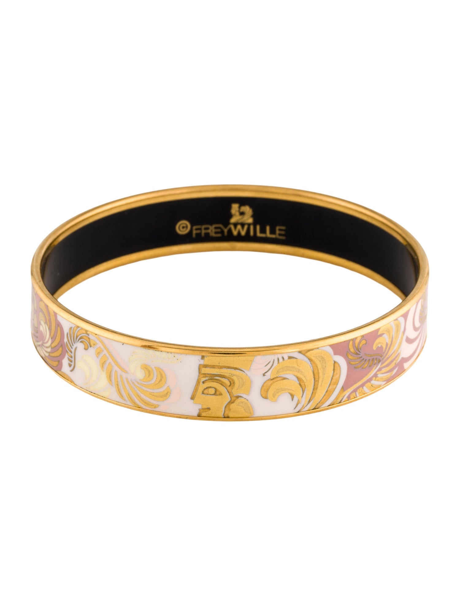 Frey Wille Enamel Bangle Bracelet