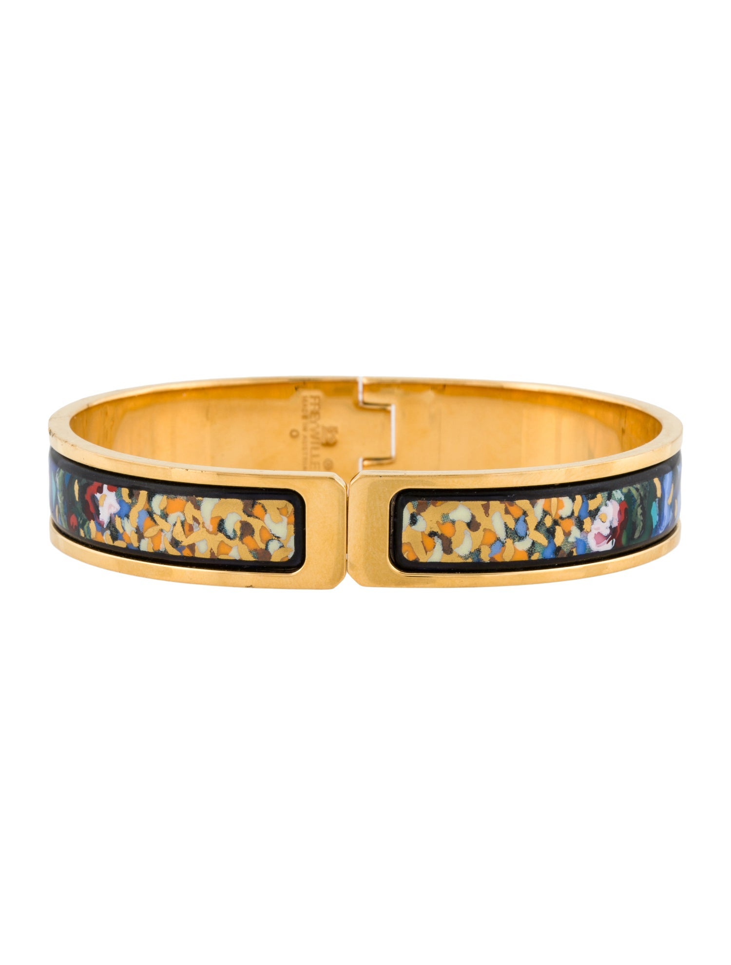 Frey Wille Hommage à Claude Monet Enamel Bangle