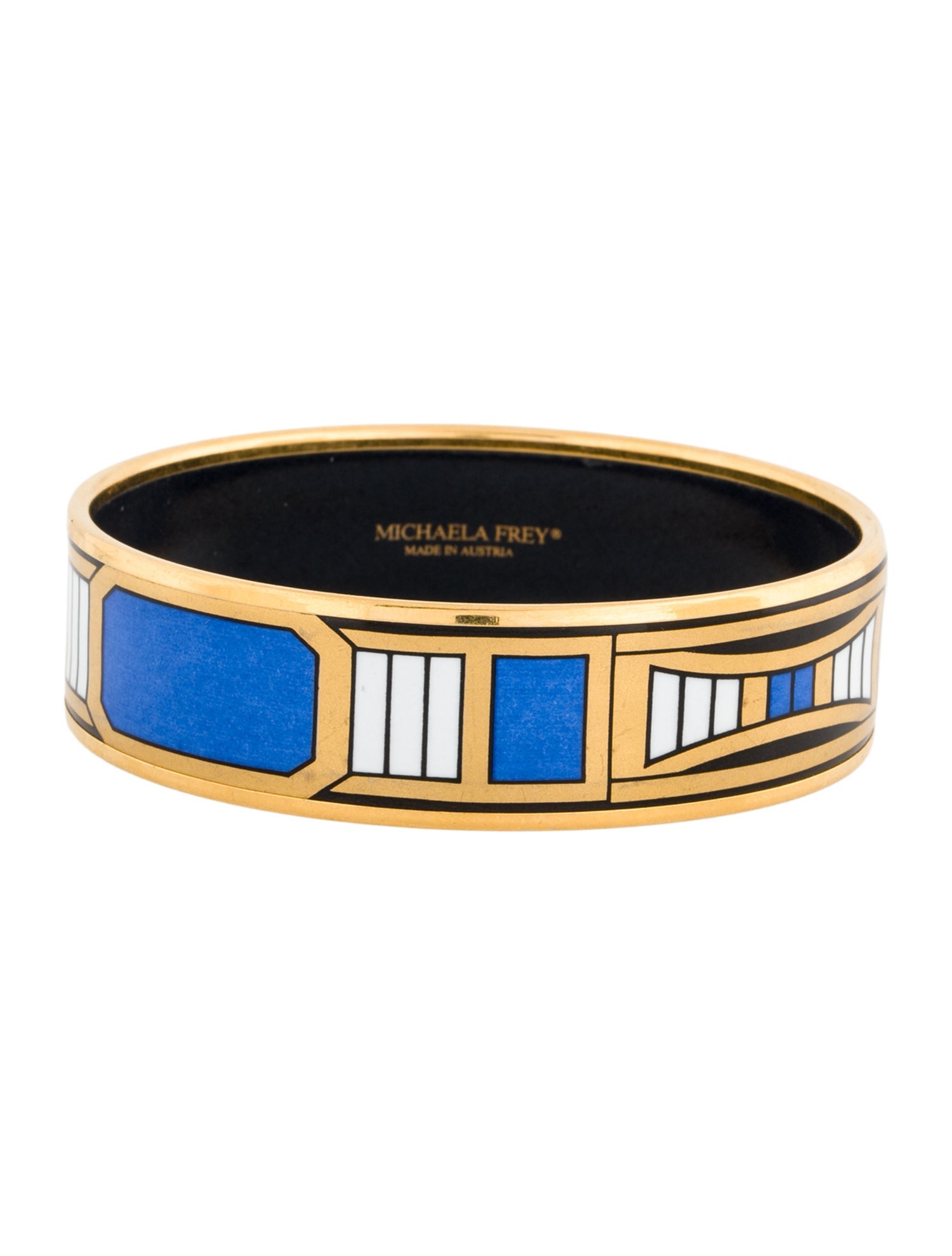 Frey Wille Enamel Bangle Bracelet
