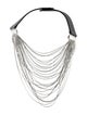 Fairchild Baldwin Leather Multistrand Collar Necklace