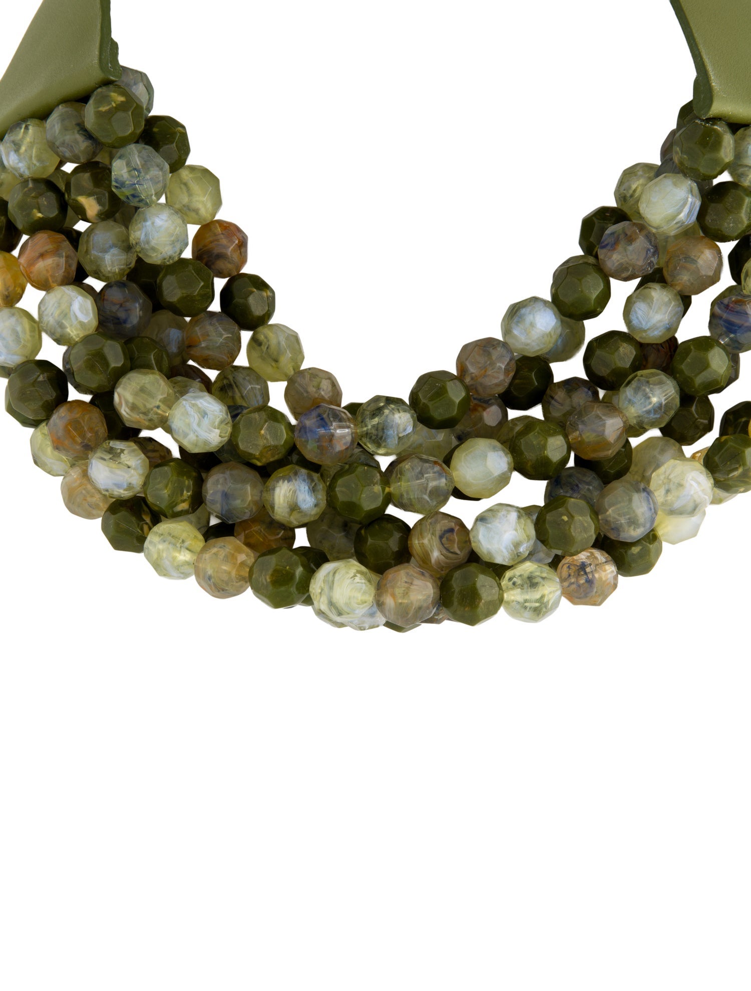 Fairchild Baldwin Bella Resin, Leather & Bead Multistrand Necklace