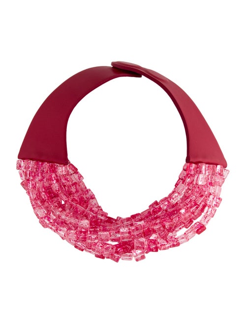 Fairchild Baldwin Leather & Bead Multistrand Necklace