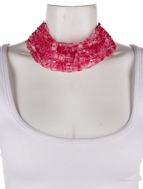 Fairchild Baldwin Leather & Bead Multistrand Necklace