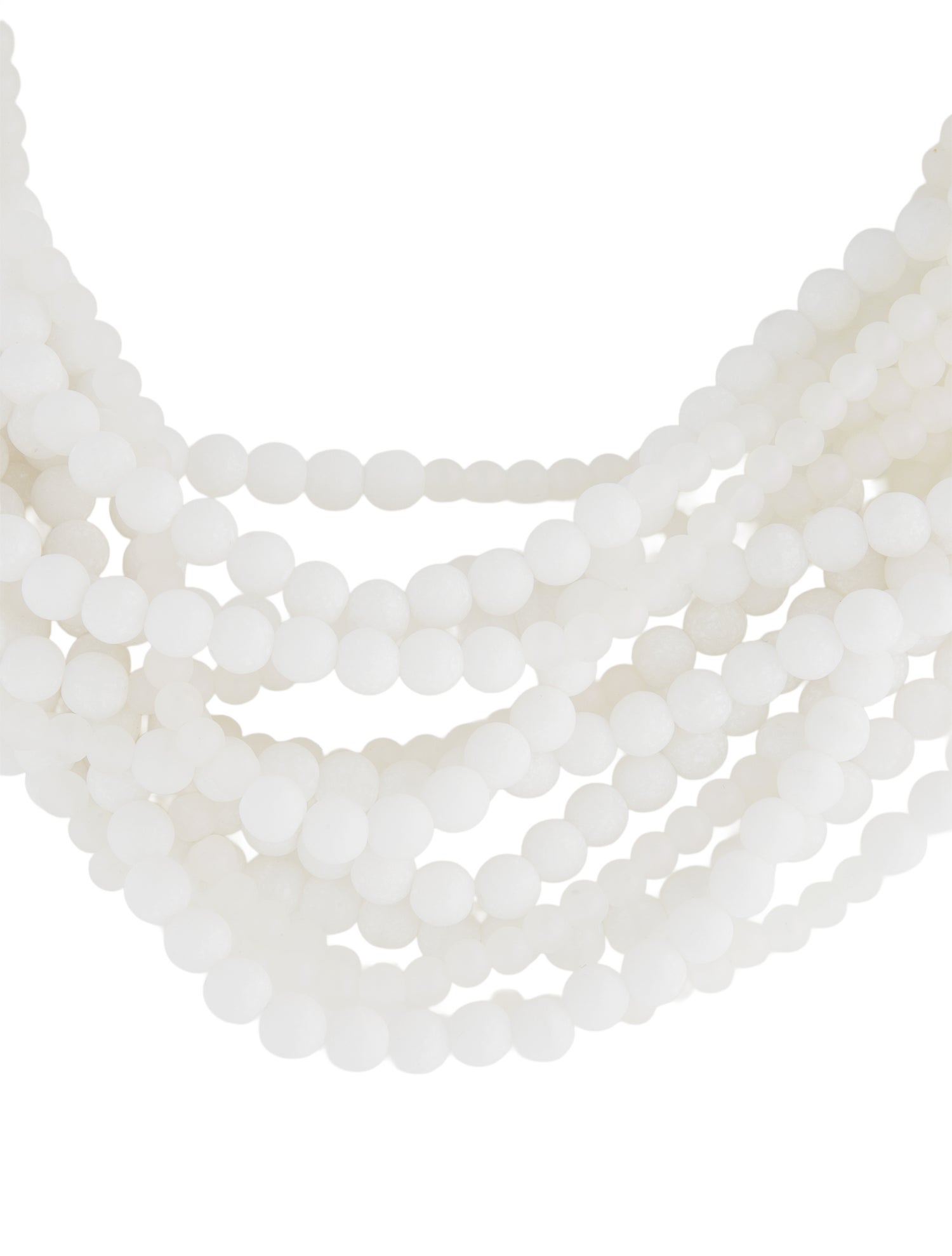 Fairchild Baldwin Leather & Bead Multistrand Necklace