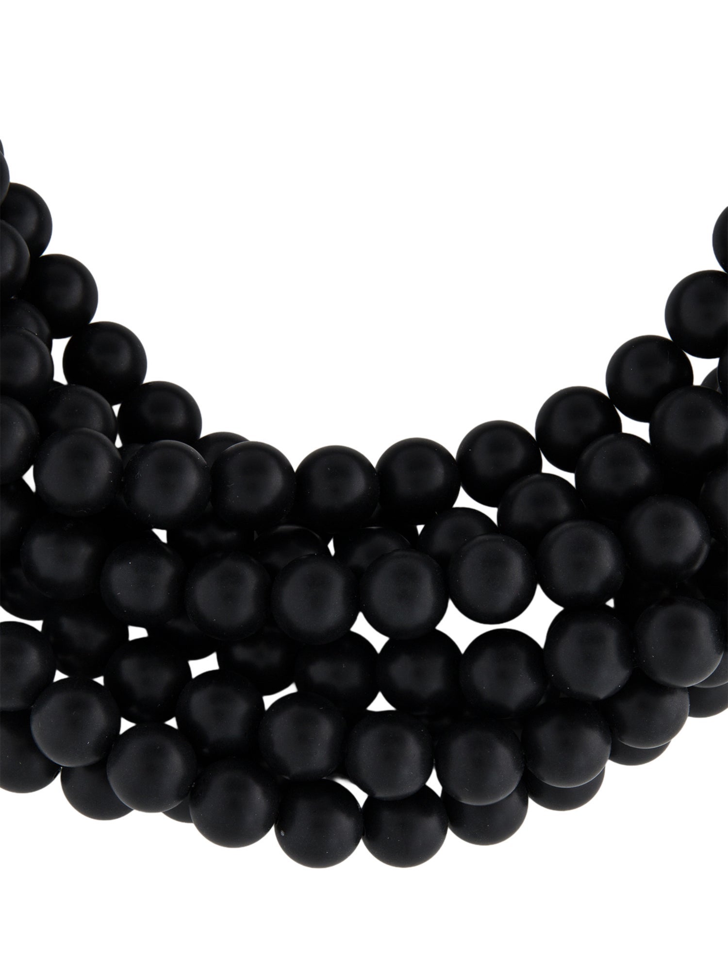 Fairchild Baldwin Leather & Bead Collar Necklace