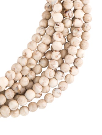 Fairchild Baldwin Bead & Leather Multistrand Necklace