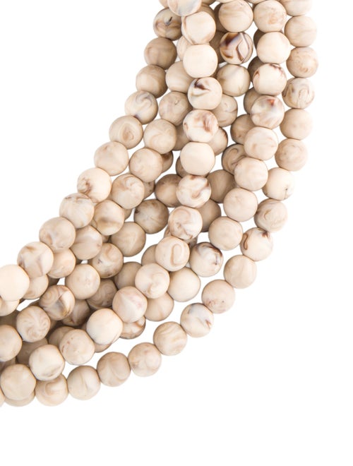 Fairchild Baldwin Bead & Leather Multistrand Necklace