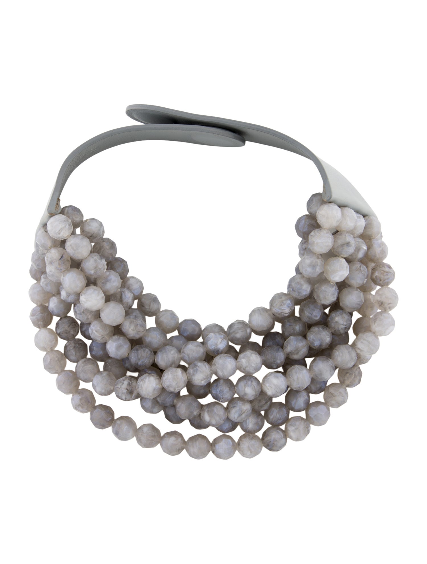 Fairchild Baldwin Bella Iridescent Grey Pink Necklace