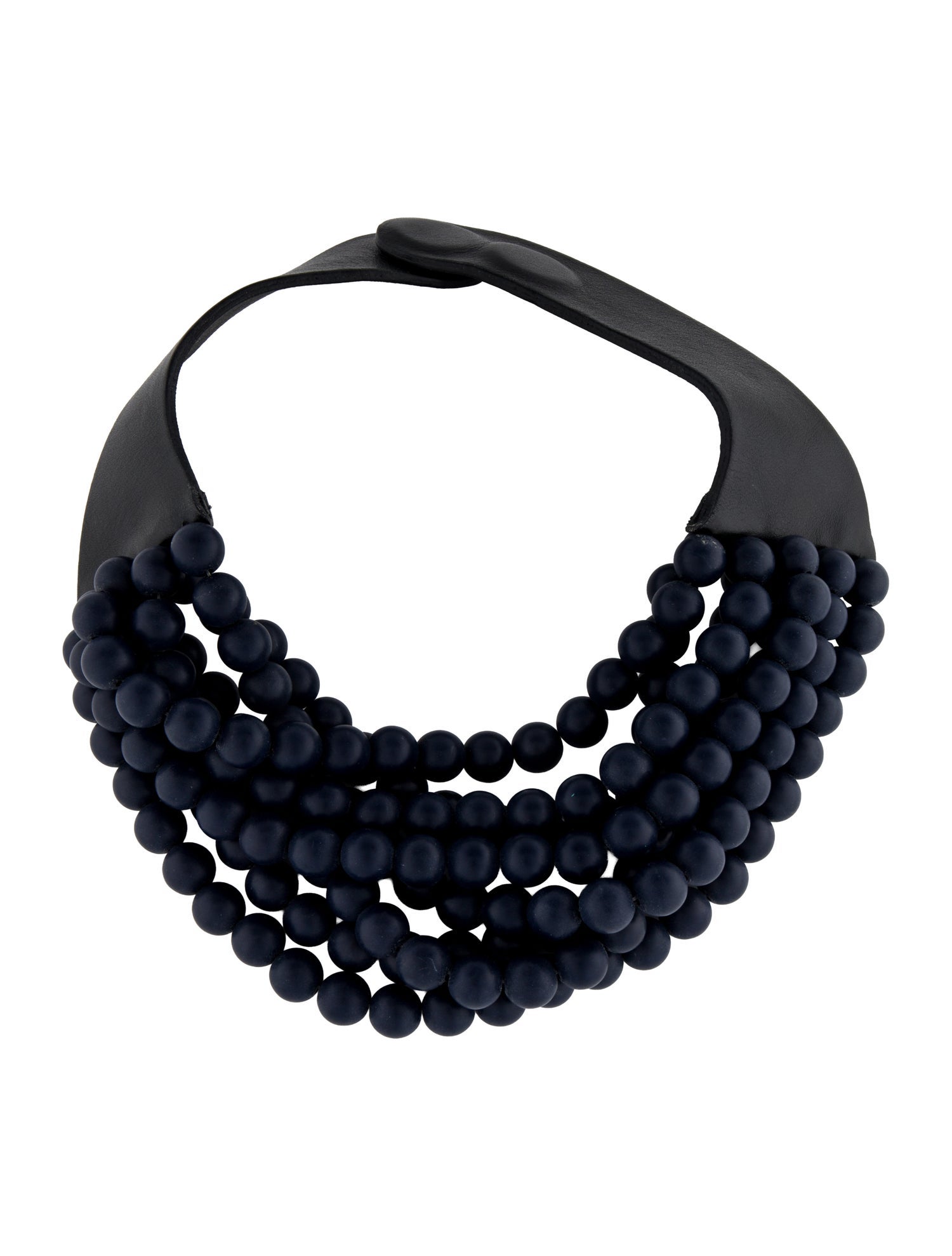 Fairchild Baldwin Bella Matte Navy Necklace