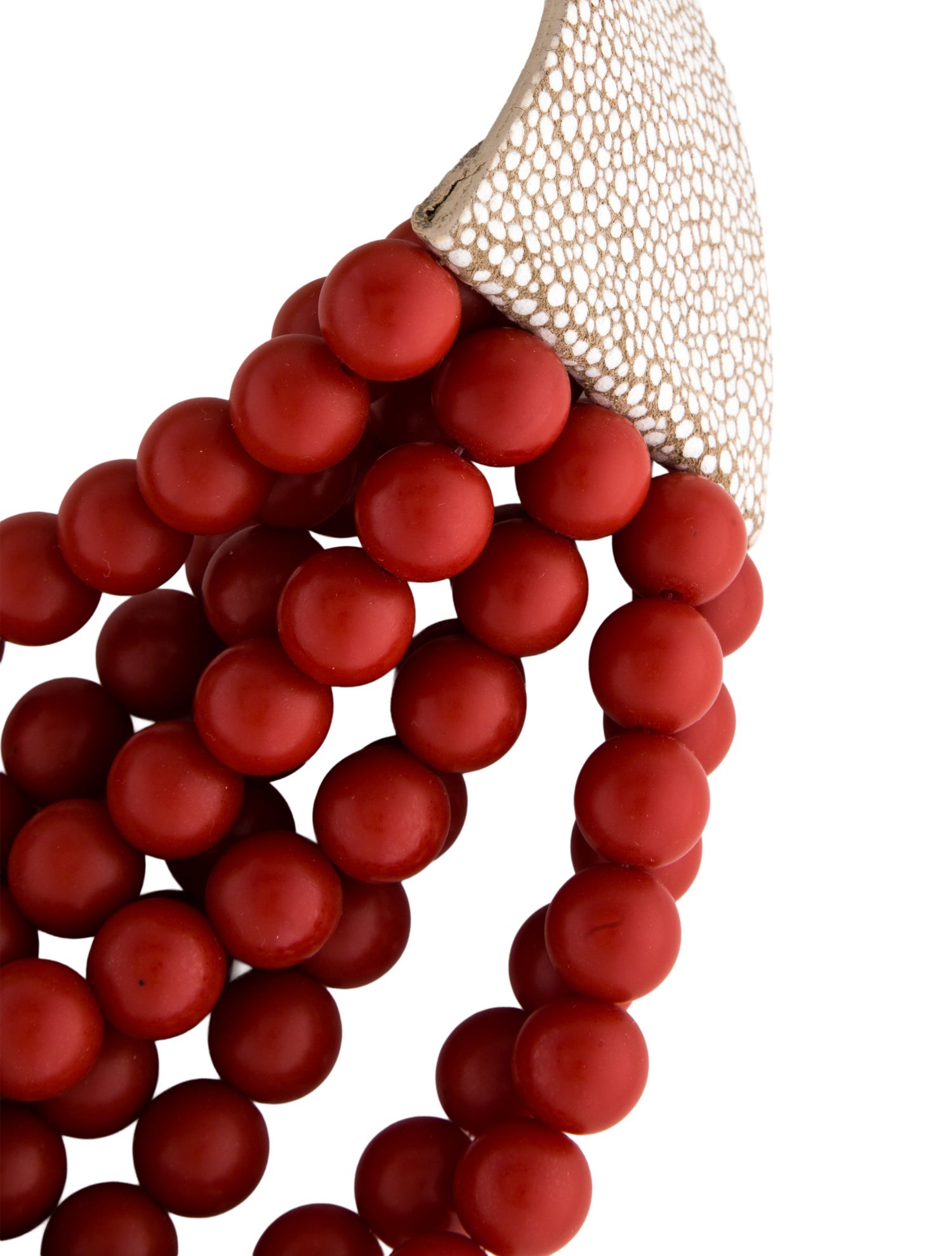 Fairchild Baldwin Bead & Leather Multistrand Necklace