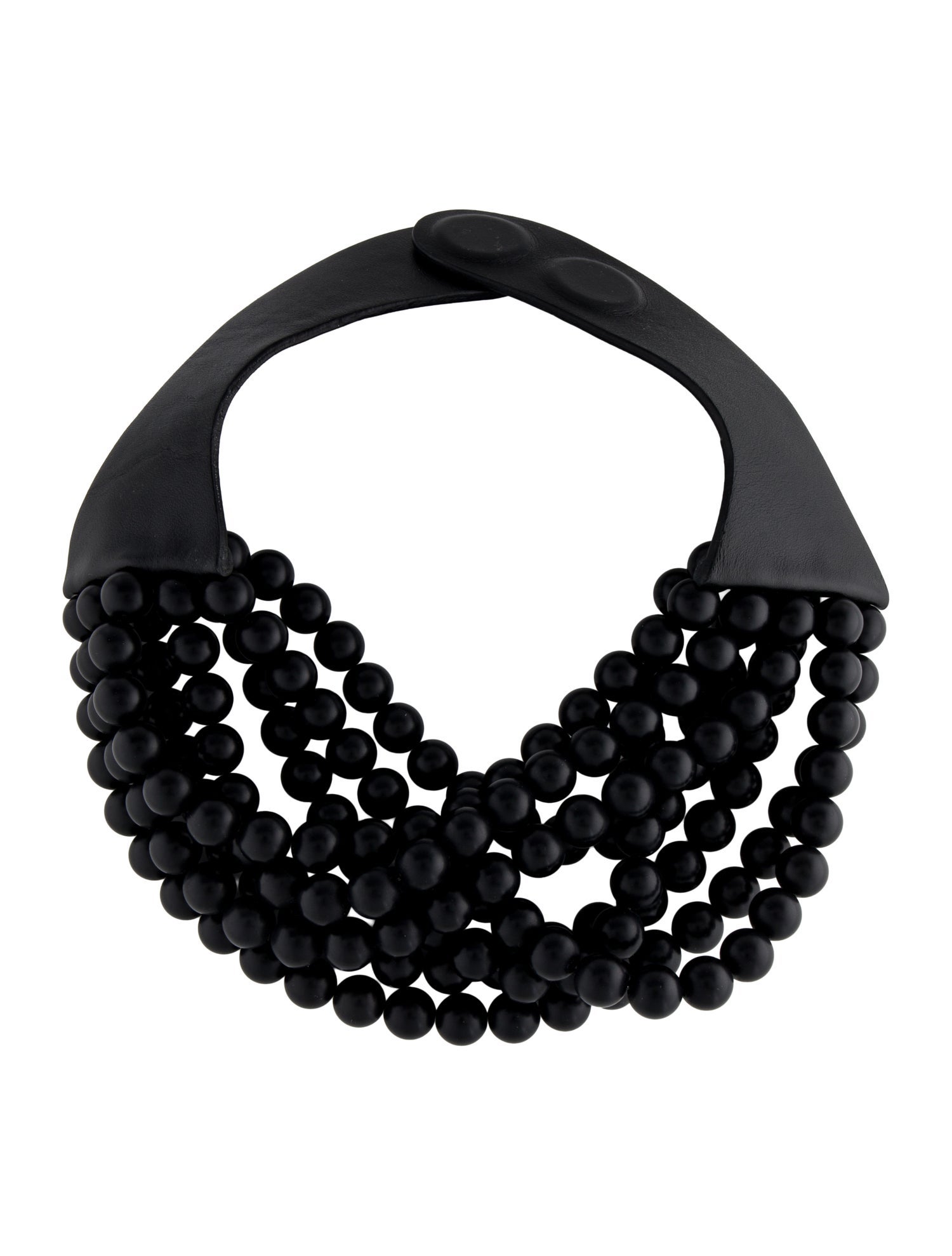 Fairchild Baldwin Bella Matte Black Necklace