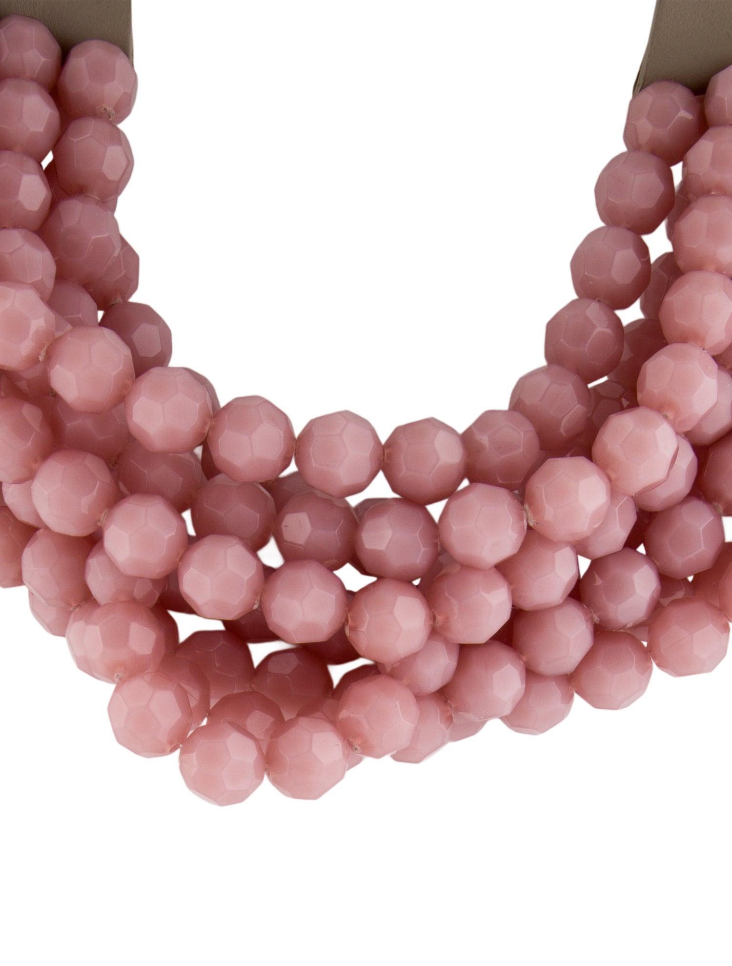 Fairchild Baldwin Leather & Beaded Bella Collar Necklace
