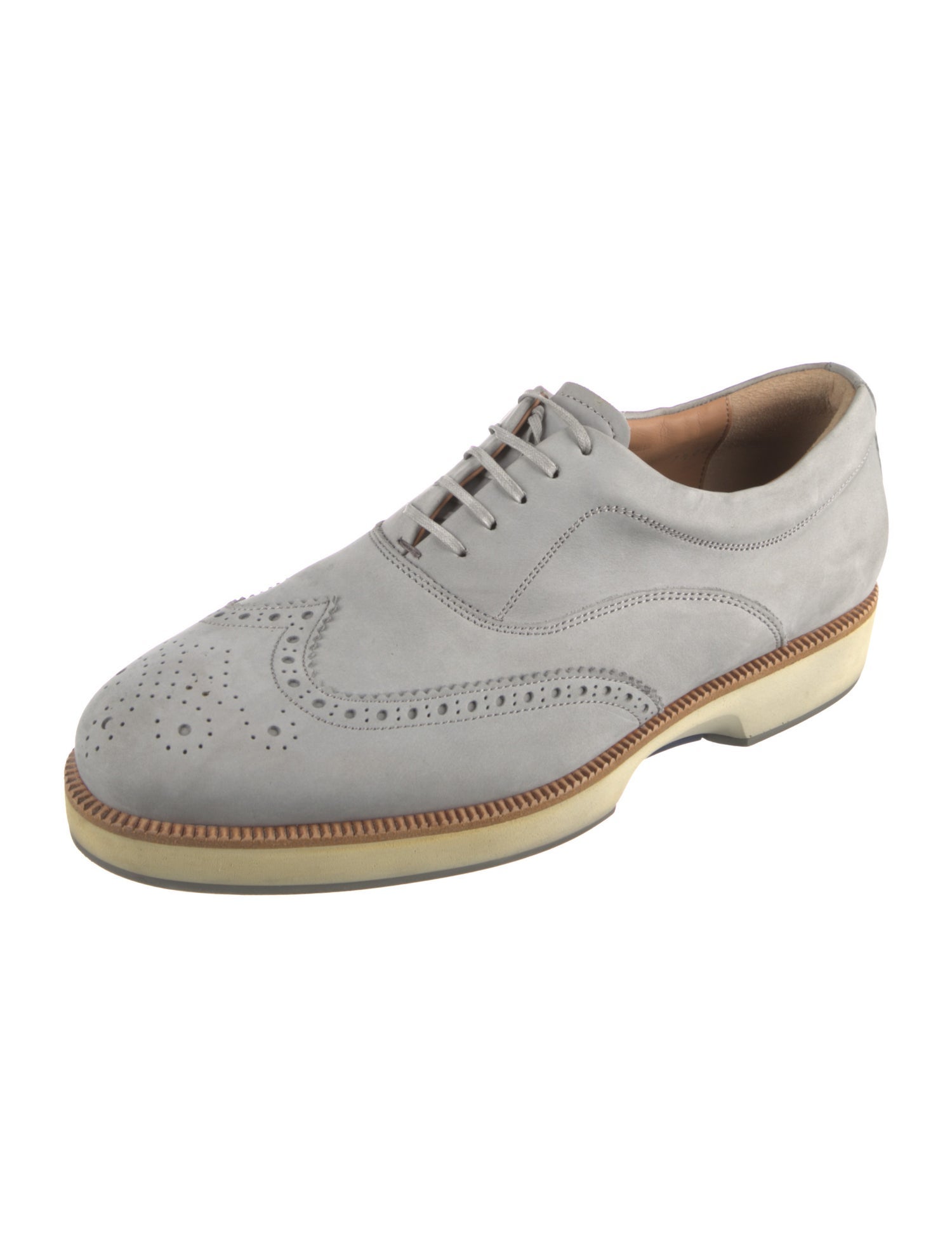 Ferragamo Suede Brogues