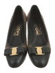 Ferragamo Vara Bow Accent Wool Pumps