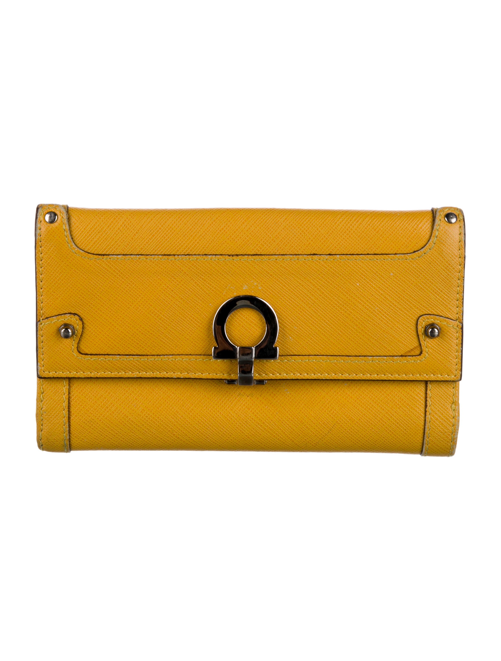 Ferragamo Leather Continental Wallet