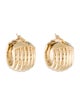 Ferragamo Gancini Huggie Earrings