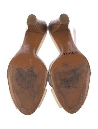 Ferragamo Leather Slides