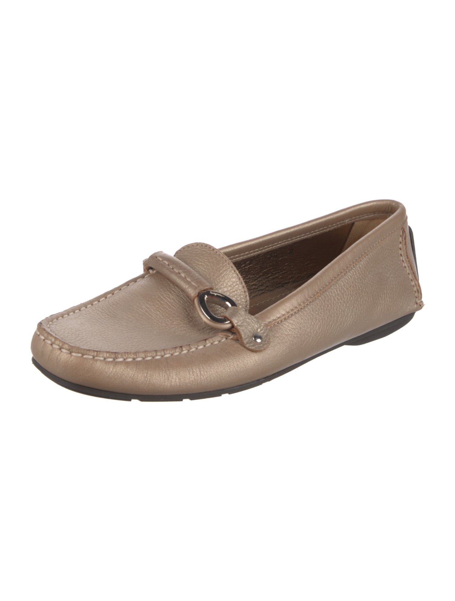 Ferragamo Leather Loafers