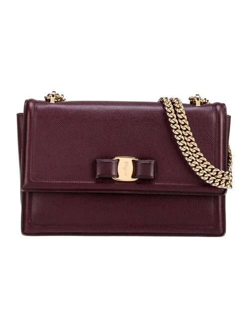 Salvatore Ferragamo Vara Bow Shoulder Bag