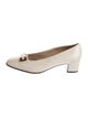 Ferragamo Vara Bow Accent Leather Mules