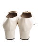 Ferragamo Vara Bow Accent Leather Mules