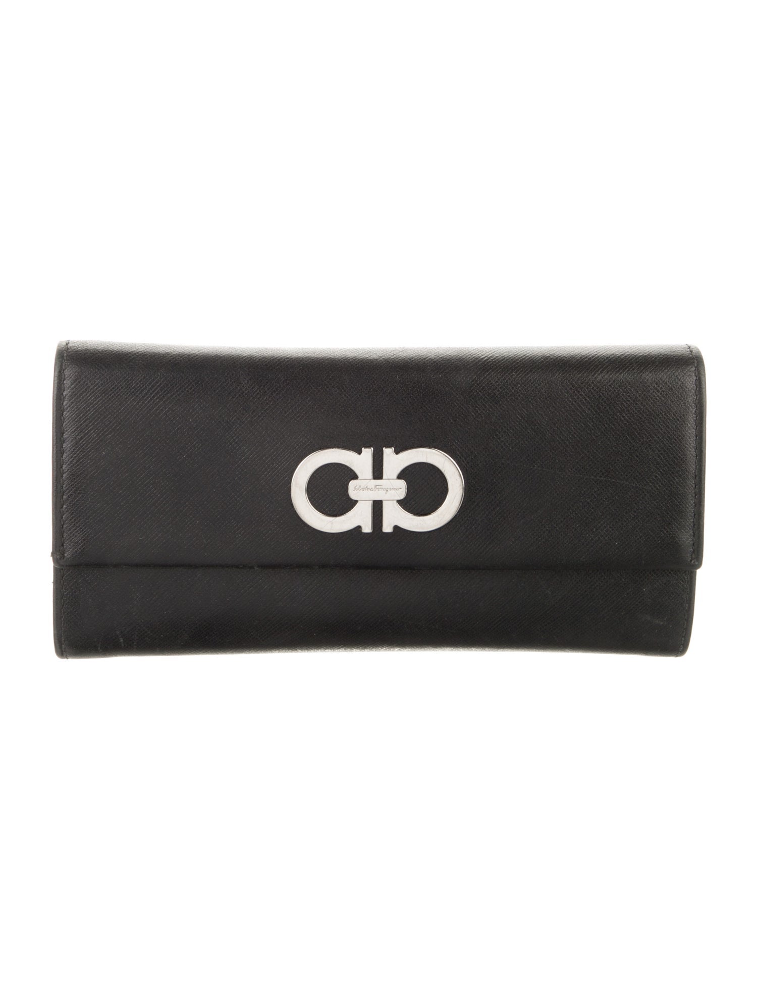 Ferragamo Leather Continental Wallet