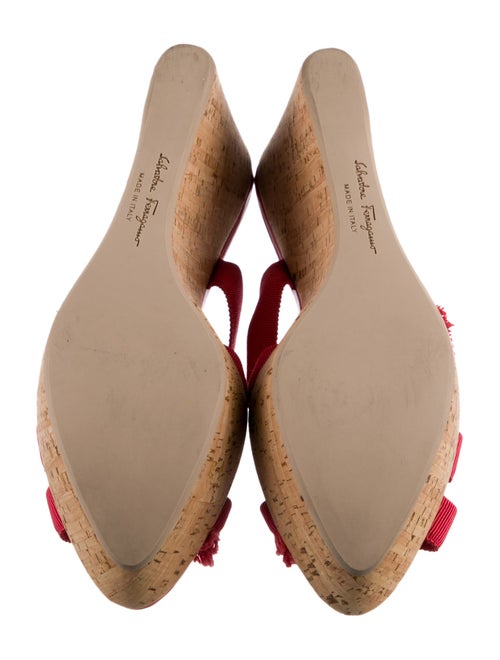 Ferragamo Raw-Edge Trim Slides