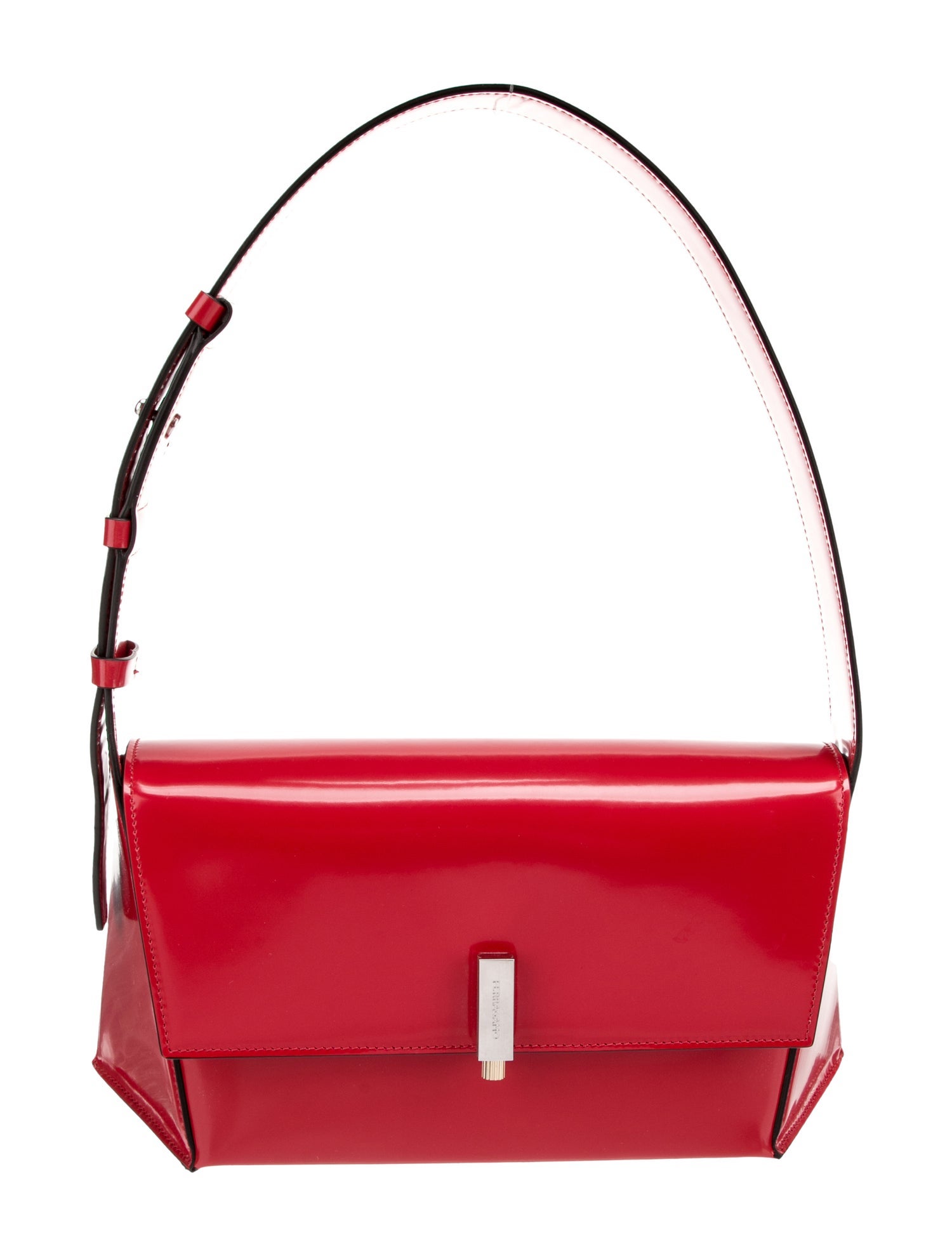 Ferragamo Leather Geometric