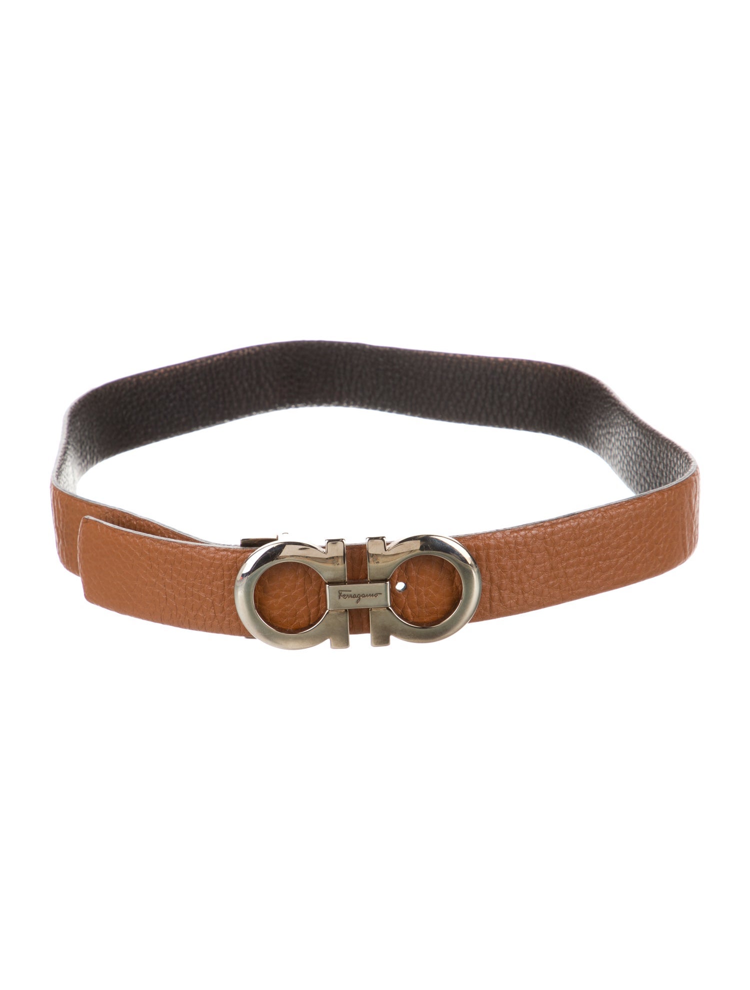 Ferragamo Leather Waist Belt