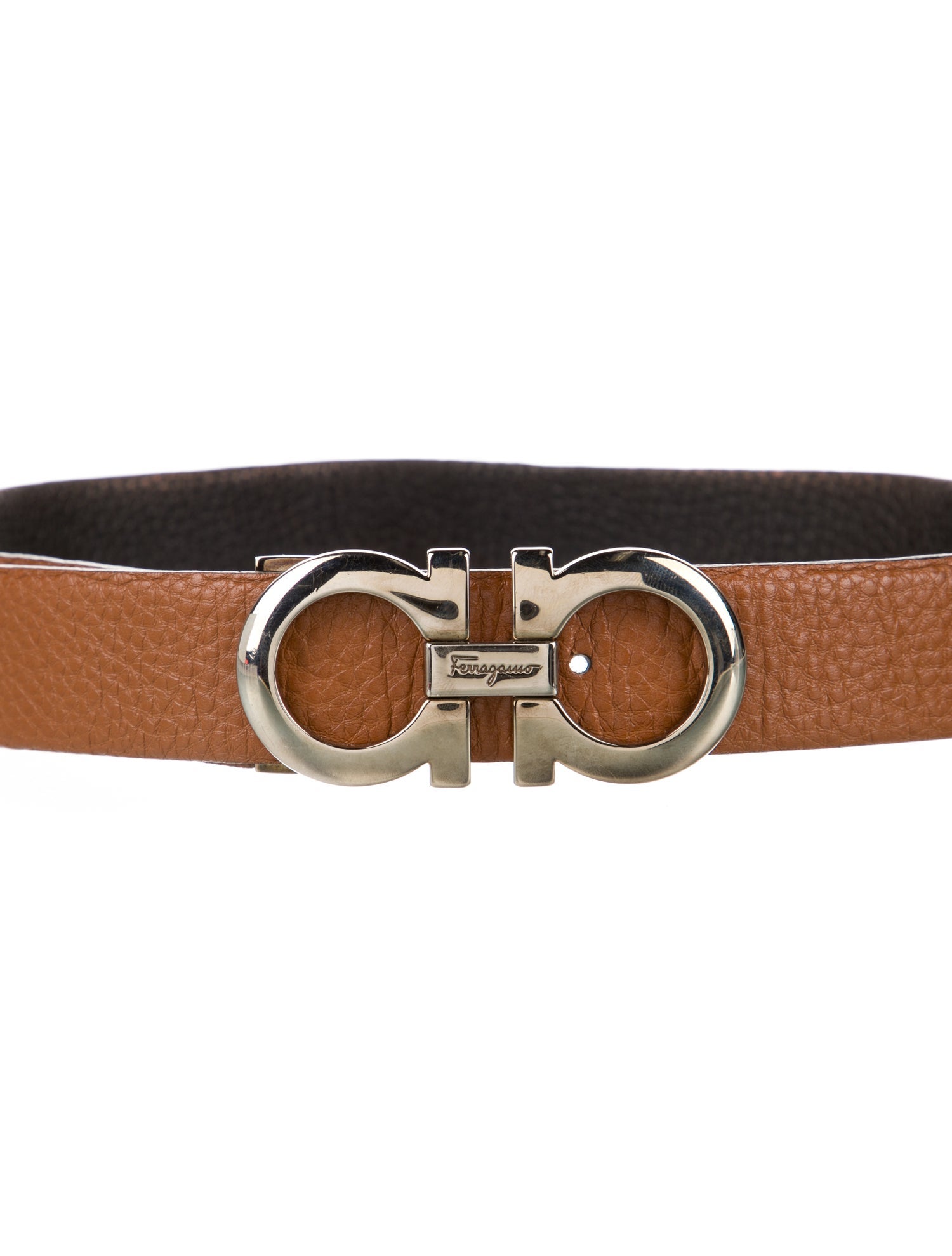 Ferragamo Leather Waist Belt