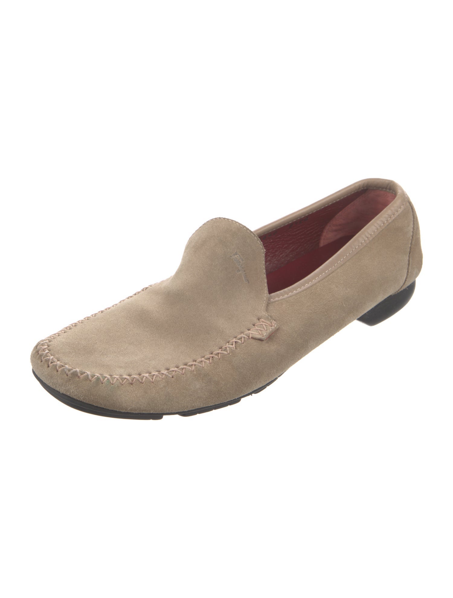 Ferragamo Suede Loafers