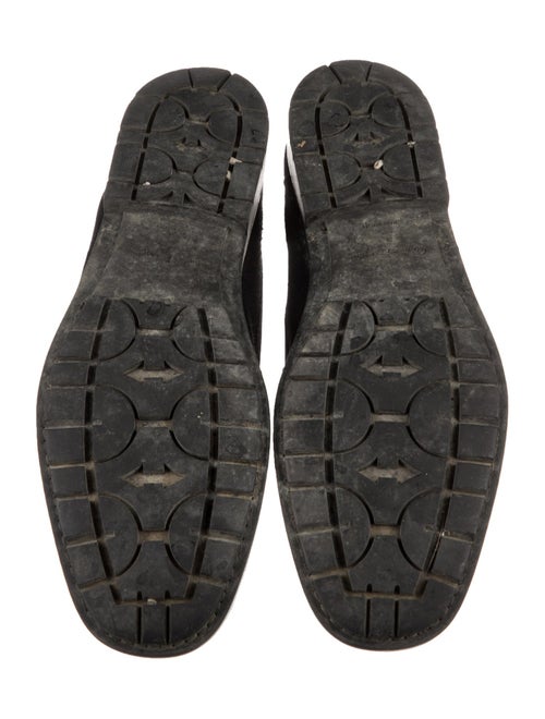 Ferragamo Suede Dress Loafers