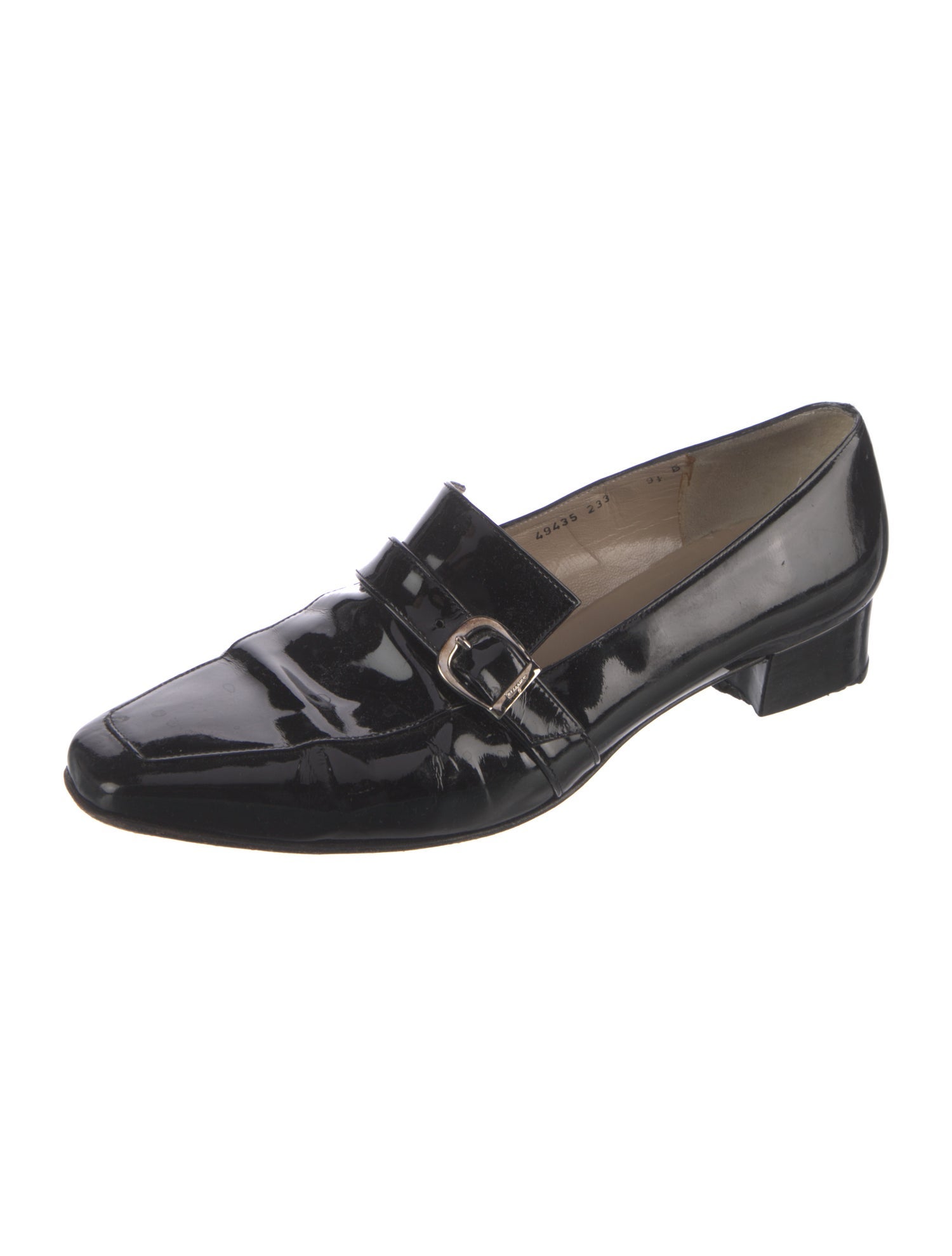 Ferragamo Patent Leather Loafers