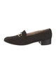 Salvatore Ferragamo Signature Logo Suede Loafers