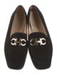 Salvatore Ferragamo Signature Logo Suede Loafers