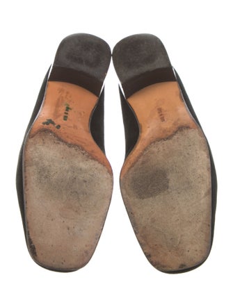 Salvatore Ferragamo Signature Logo Suede Loafers