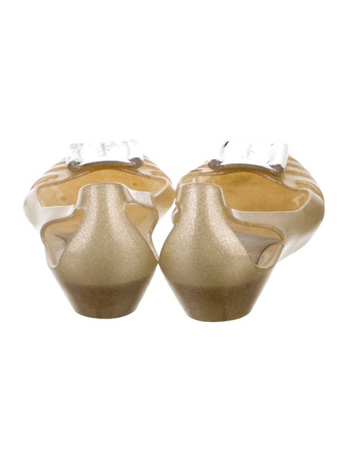 Ferragamo Rubber Ballet Flats