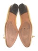 Ferragamo Leather Bow Accents Ballet Flats