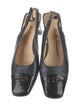Salvatore Ferragamo Leather Slingback Pumps