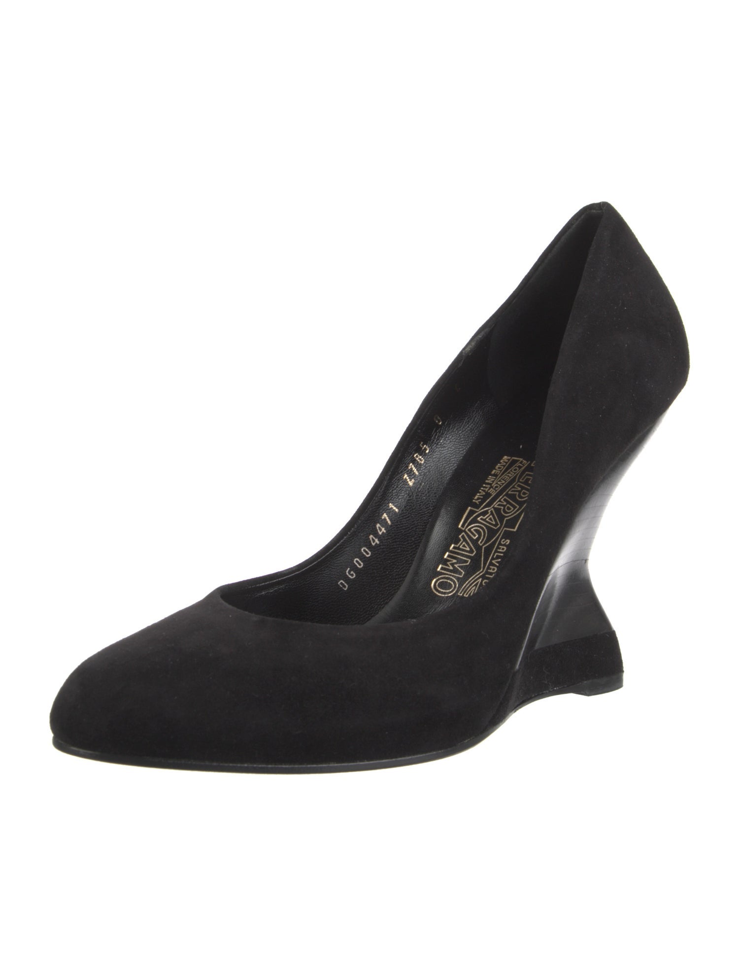 Ferragamo Suede Pumps