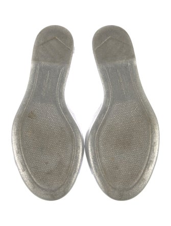 Ferragamo Vara Bow Accent Rubber Slides