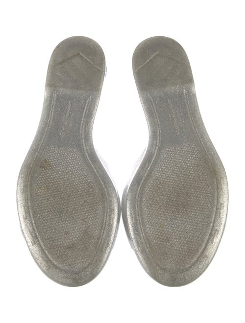 Ferragamo Vara Bow Accent Rubber Slides