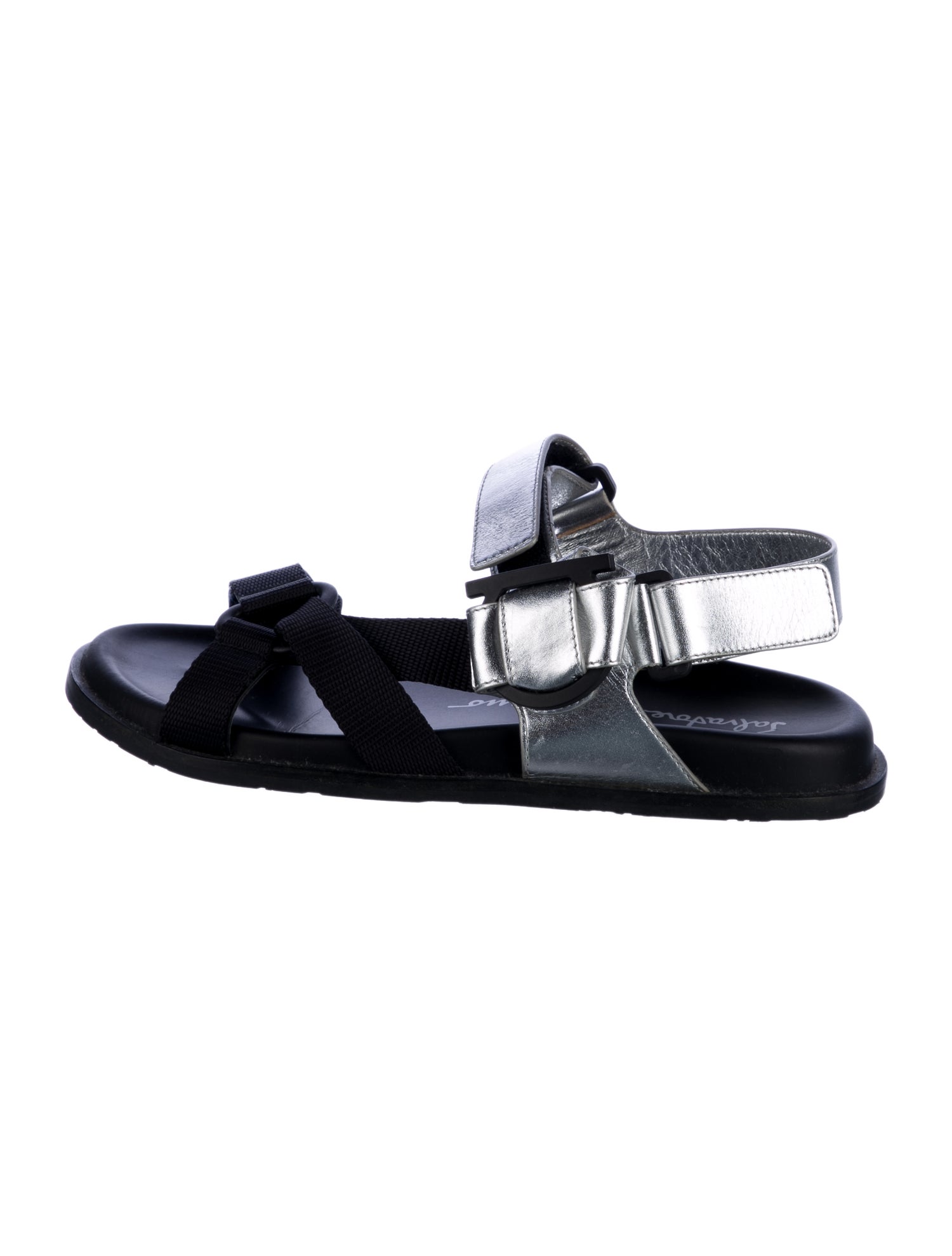 Ferragamo Leather Slingback Sandals