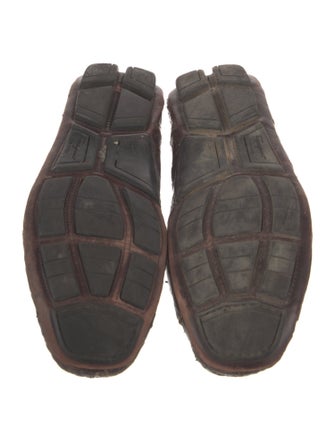 Ferragamo Crocodile Drivers